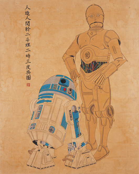 յ ,ΰ̵̽ûǿ Portrait of the R2-D2 ans C-3PO